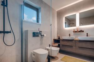 Koupelna v ubytování Villa Lapis Hvar
