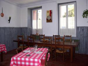 Restaurace v ubytování Auberge Cocagne