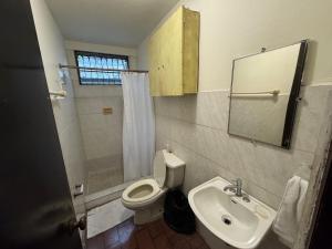 Koupelna v ubytování DUPLEXU PANAMA Homestay