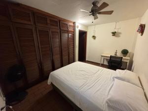 Postel nebo postele na pokoji v ubytování DUPLEXU PANAMA Homestay
