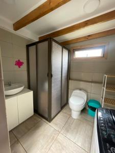 Koupelna v ubytování Loft en Quintero