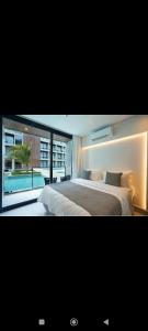Katil atau katil-katil dalam bilik di Muro Alto Resort