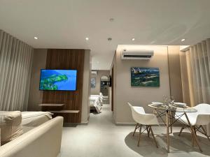 Zona d'estar a ABIBA Apart-Hotel & SPA