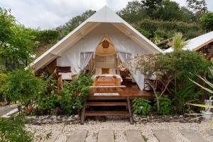 Zahrada ubytování Monteverde Alas Glamping