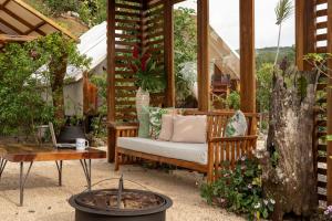 Zahrada ubytování Monteverde Alas Glamping