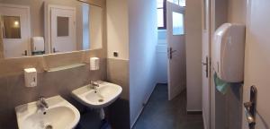 Kúpeľňa v ubytovaní Hostel Universus