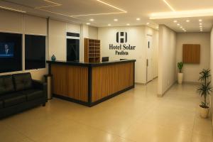 Vstupní hala nebo recepce v ubytování Hotel Solar Paulista