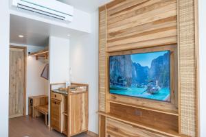 TV/Unterhaltungsangebot in der Unterkunft Phi Phi at Pier