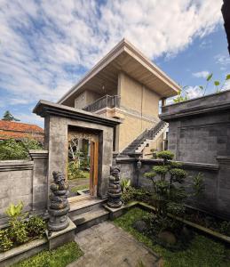 Zahrada ubytování Lebah Sari House
