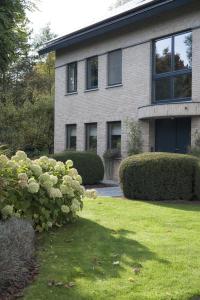 Zahrada ubytování B&B Au Grenier