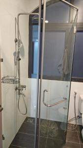 Koupelna v ubytování ADRI Hotel