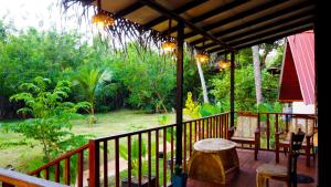 Κήπος έξω από το Nature Rest Ashored