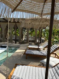 Bazén v ubytování Nafplio Lodge nebo v jeho okolí