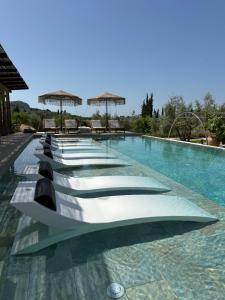 Bazén v ubytování Nafplio Lodge nebo v jeho okolí