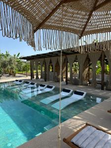 Bazén v ubytování Nafplio Lodge nebo v jeho okolí