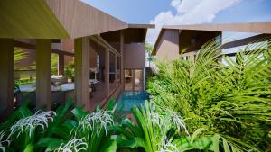 Zahrada ubytování AnandaDara Ubud Resort & Spa