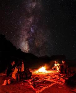 Hosté ubytování Wadirum sunset camp