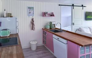 Kuchyň nebo kuchyňský kout v ubytování 4 Bedroom Cozy Home In Hals