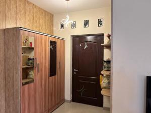 Kuchyň nebo kuchyňský kout v ubytování Krishna home