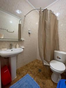 Koupelna v ubytování Hotel NATALI