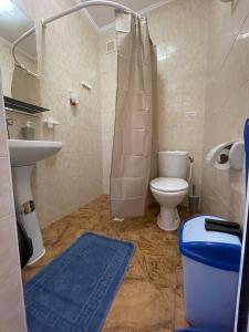 Koupelna v ubytování Hotel NATALI