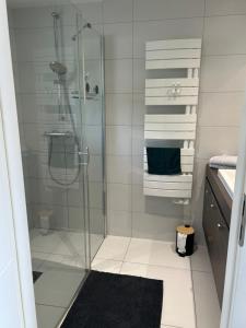 Koupelna v ubytování Résidence Miselle 4 personnes