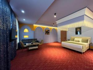 Dashli Gala Hotel Ganja的休息区