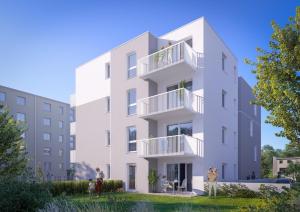 Το κτήριο όπου στεγάζεται  το διαμέρισμα