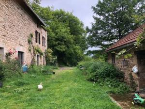 Zahrada ubytování Les Abeilles