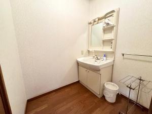 Baðherbergi á 貸別荘はこぶね