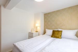 Postel nebo postele na pokoji v ubytování Dream Green Apartment 'Meadow'