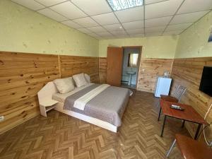 TV a/nebo společenská místnost v ubytování Микрон