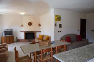 Χώρος καθιστικού στο Casa Maja