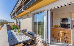Μπαλκόνι ή βεράντα στο Sanny Apartment Andy