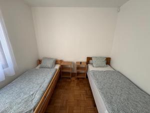 Postel nebo postele na pokoji v ubytování Šumska kuća Juga Kovačević