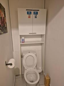 Koupelna v ubytování Appartement proche de Genève