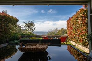 A garden outside HIsun 4 Seasons Seaside Luxurious Maisonette