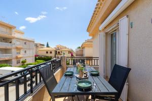 Un balcon sau o terasă la Casa del sol - la Zenia