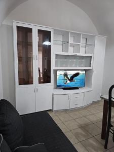 TV a/nebo společenská místnost v ubytování Aria di Sale Polignano