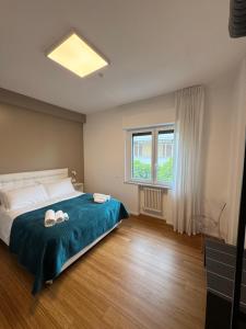 Postel nebo postele na pokoji v ubytování Villa Riviera 287