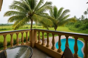 Casa Da Village Calangute Goa内部或周边的泳池