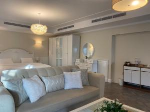 Χώρος καθιστικού στο استديو رفاهية المدينة 3
