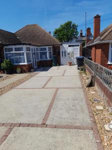 a driveway in front of a house at The Get Away in Margate