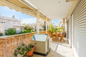 Μπαλκόνι ή βεράντα στο Tinas Cosy Apartment