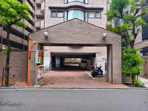 O edifício onde o apartamento está situado