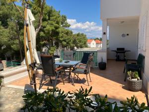 Balkón nebo terasa v ubytování Apartment Kata