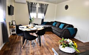 Posezení v ubytování Csoda Apartman