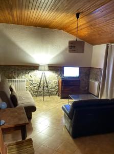 Χώρος καθιστικού στο Mountain house Junac
