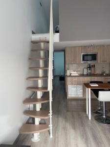 Kuchyň nebo kuchyňský kout v ubytování Appartement entier proche du tramway