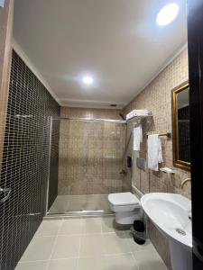 Koupelna v ubytování Hotel Topkapı
